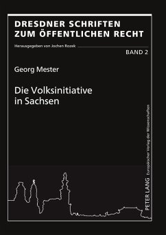 Die Volksinitiative in Sachsen - Mester, Georg