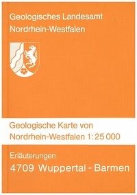 Geologische Karten von Nordrhein-Westfalen 1:25000 / Wuppertal-Barmen - Fuchs, Alexander; Paeckelmann, Werner