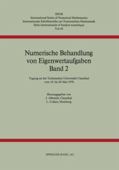 Numerische Behandlung von Eigenwertaufgaben Band 2 - Albrecht;Collatz