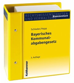 Cover Bayerisches Kommunalabgabengesetz