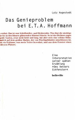 Cover Das Genieproblem bei E.T.A. Hoffmann