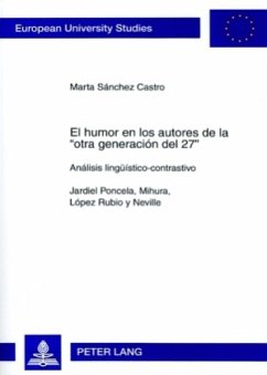 El humor en los autores de la «otra generación del 27» - Sánchez Castro, Marta