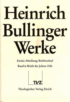 Cover Briefe des Jahres 1536 / Werke 6
