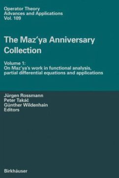 The Maz'ya Anniversary Collection - Rossmann, J. / Takàc, P. / Wildenhain, G. (eds.)
