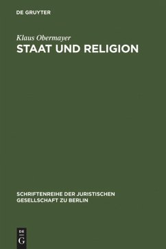 Staat und Religion - Obermayer, Klaus