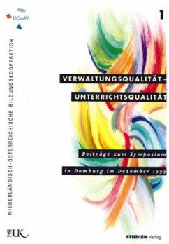 Cover Verwaltungsqualität - Unterrichtsqualität