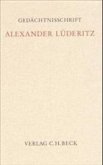 Gedächtnisschrift für Alexander Lüderitz