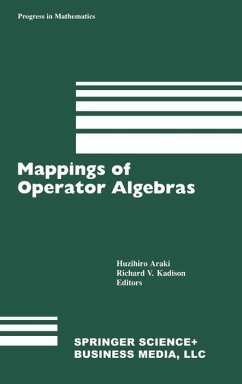 Mappings of Operator Algebras - Araki, H.; Kadison, R. V.