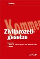 Kommentar zu den Zivilprozeßgesetzen - Fasching, Hans W. (Hrsg.) und Andreas Konecny, bearb. v. Ena-Marlis Bajons
