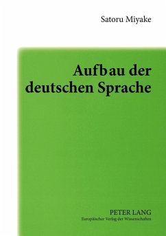 Cover Aufbau der deutschen Sprache