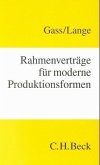 Rahmenverträge für moderne Produktionsformen