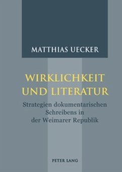 Wirklichkeit und Literatur - Uecker, Matthias