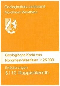 Geologische Karten von Nordrhein-Westfalen 1:25000 / Ruppichteroth - Grabert, Hellmut