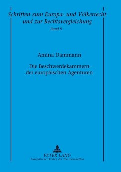 Die Beschwerdekammern der europäischen Agenturen Cover Die Beschwerdekammern der europäischen Agenturen