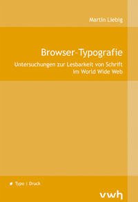 Browser-Typografie - Liebig, Martin