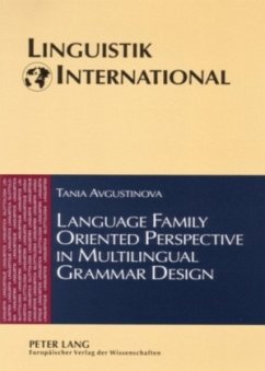 Language Family Oriented Perspective in Multilingual Grammar Design - Avgustinova, Tania