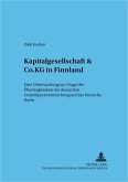 Kapitalgesellschaft & Co. KG in Finnland