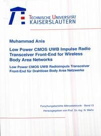 Low power CMOS UWB impulse radio transceiver front-end for wireless body area networks
