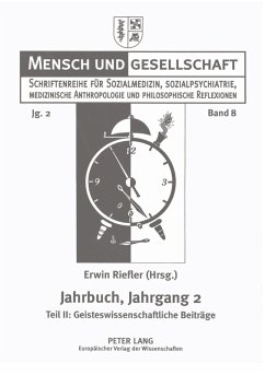 Cover Jahrbuch für Sozialmedizin, Sozialpsychiatrie, medizinische Anthropologie und philosophische Reflexionen, Jahrgang 2