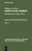 Historische Schriften. Zweiter Teil / Philipp von Zesen: Sämtliche Werke. Historische Schriften Bd 15. Bd 15/Tl 2, Tl.2