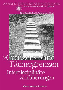 'Grenzen' ohne Fächergrenzen - Kuhn, Bärbel / Pitz, Martina / Schorr, Andreas (Hgg.)