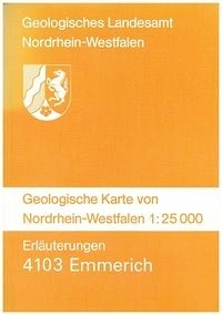 Geologische Karten von Nordrhein-Westfalen 1:25000 / Emmerich