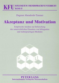 Akzeptanz und Motivation - Abendroth-Timmer, Dagmar