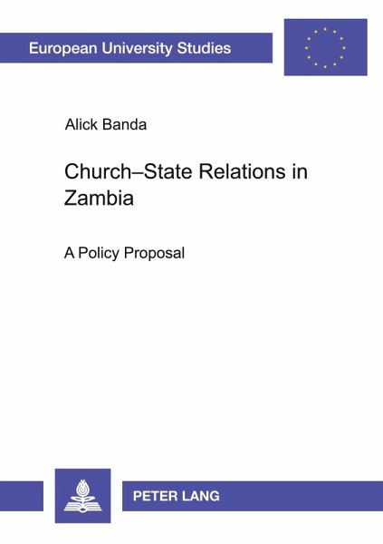 Church-State Relations in Zambia Church-State Relations in Zambia