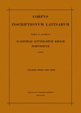 Inscriptiones Aegypti et Asiae. Inscriptiones provinciarum Europae Graecarum. Inscriptionum Illyrici partes I-V / Corpus inscriptionum Latinarum. Inscriptiones Asiae, provinciarum Europae Graecarum, Illyrici Latinae Vol III. Pars I