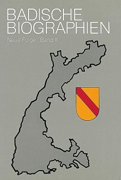 Cover Badische Biographien - Neue Folge III