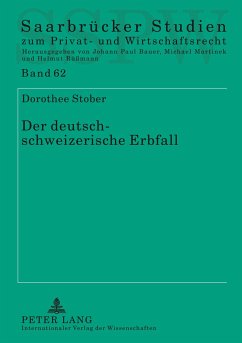 Der deutsch-schweizerische Erbfall - Stober, Dorothee