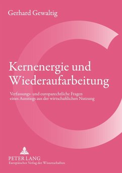 Cover Kernenergie und Wiederaufarbeitung