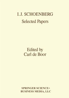 I.J. Schoenberg Selected Papers - De Boor