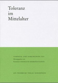 Toleranz im Mittelalter - Patschowsky, Alexander; Zimmermann, Harald