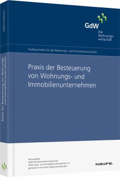 Cover Praxis der Besteuerung von Wohnungs- und Immobilienunternehmen. Fachbuch für die Wohnungswirtschaft.