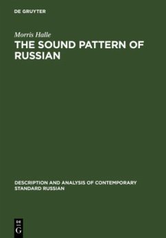 The Sound Pattern of Russian - Halle, Morris