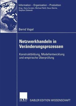 Netzwerkhandeln in Veränderungsprozessen - Vogel, Bernd