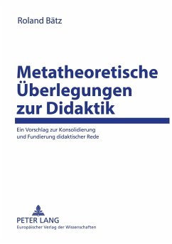 Cover Metatheoretische Überlegungen zur Didaktik