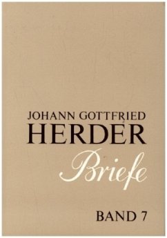 Januar 1793 - Dezember 1798 / Briefe 7 - Herder, Johann Gottfried von