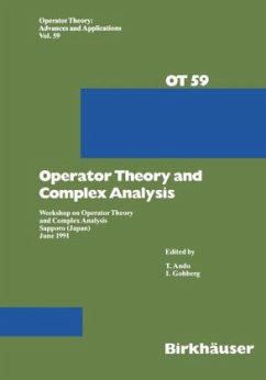 Operator Theory and Complex Analysis - Ando, T.;Gohberg, Israel C.