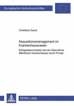 Akquisitionsmanagement im Krankenhauswesen - Saure, Christiane