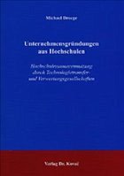 Unternehmensgründungen aus Hochschulen