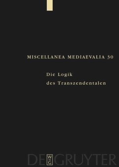 Die Logik des Transzendentalen - Pickavé, Martin (Hrsg.)