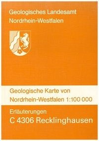 Geologische Karten von Nordrhein-Westfalen 1:100000 / Recklinghausen - Bosch, Marten van der; Braun, Franz J.
