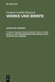 Die zeitgenössischen Drucke von Klopstocks Werken / Friedrich Gottlieb Klopstock: Werke und Briefe. Abteilung Addenda Abt. Addenda, Band 3.1
