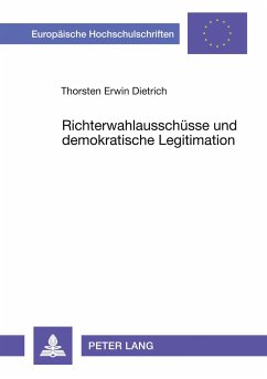 Cover Richterwahlausschüsse und demokratische Legitimation