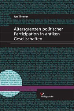 Cover Altersgrenzen politischer Partizipation in antiken Gesellschaften
