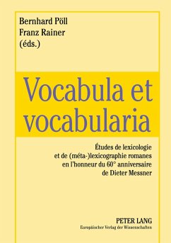 Cover Vocabula et vocabularia