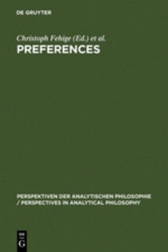 Preferences - Fehige, Christoph / Wessels, Ulla (eds.)