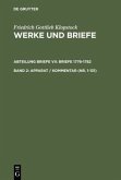 Apparat / Kommentar (Nr. 1-131) / Friedrich Gottlieb Klopstock: Werke und Briefe. Abteilung Briefe VII: Briefe 1776-1782 Abt. Briefe, Band 2, Bd.2